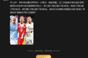 詹俊:世界杯谁能和哈兰德、凯恩、姆巴佩争锋?阿尔瓦雷斯? 詹俊:世界杯谁能和哈兰德、凯恩、姆巴佩争锋?阿尔瓦雷斯?