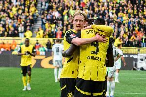 布兰特:点球大战淘汰法兰克福也证明了多特水平,但此战并非绝佳 布兰特:点球大战淘汰法兰克福也证明了多特水平,但此战并非绝佳